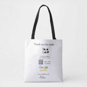 Bolsa Tote Google revise o site do logotipo de negócios digit