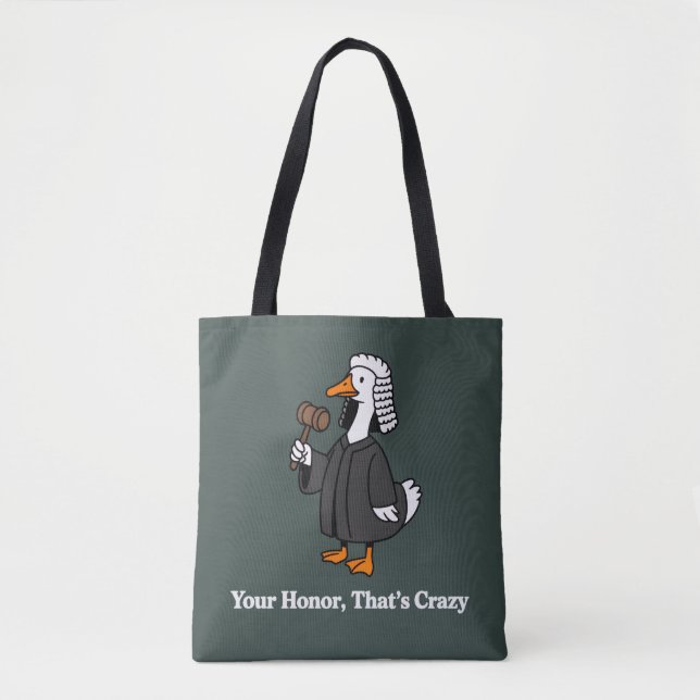 Bolsa Tote Goose Lawyer Law School Graduation Gift Funny  (Frente)