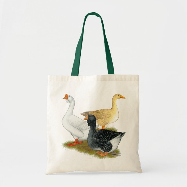 Bolsa Tote Goose Trio (Frente)