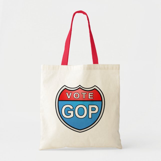 Bolsa Tote GOP do voto (Frente)