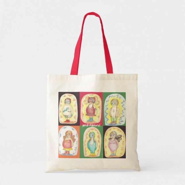 Bolsa Tote Gordi-Figthers (Frente)