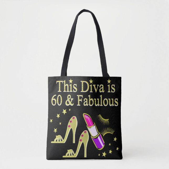 BOLSA TOTE GORGEOSO DOURADO 60º ANIVERSÁRIO DESIGN DE AÇO ELE (Frente)