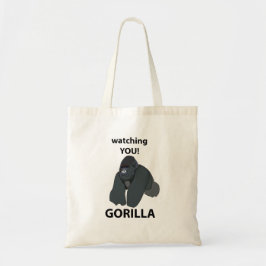 Bolsa Tote Gorilla A Ver-Te Gorilla Engraçado