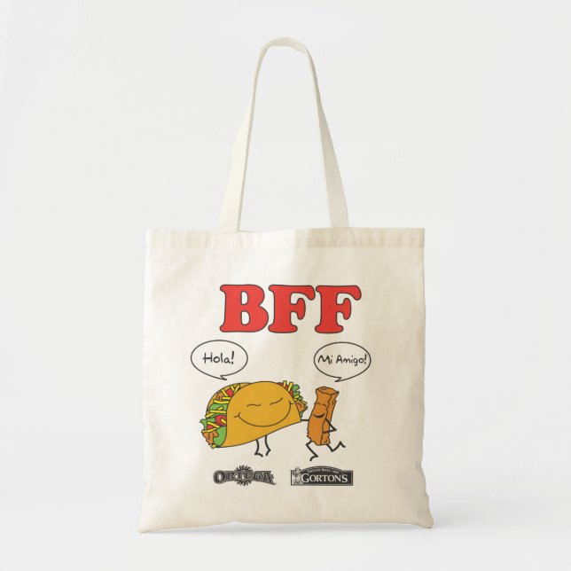 Bolsa Tote Gorton & saco de Ortega BFF (Frente)
