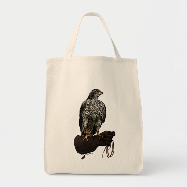 Bolsa Tote Goshawk na luva (Frente)