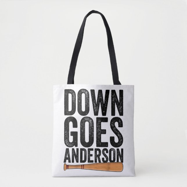 BOLSA TOTE GOSTA ANDERSON FUNNY PRESENTE BASEBALL ANDERSON (Frente)