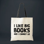 Bolsa Tote Gosto De Livros Grandes<br><div class="desc">Mais informações em http://Label-Me-Happy.com</div>