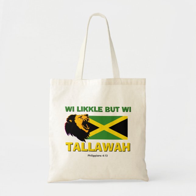 Bolsa Tote GOSTO MAS WI TALLAWAH Jamaica (Frente)
