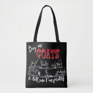 Bolsa Tote GOTA   Comprar Me Goats Diga-me que sou Bonito Get