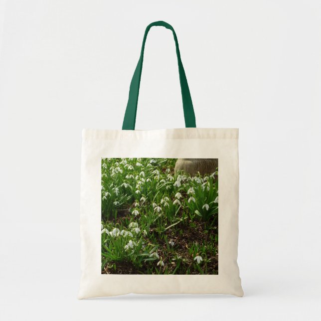 Bolsa Tote Gotas de neve II (Galanthus) Primavera (Frente)
