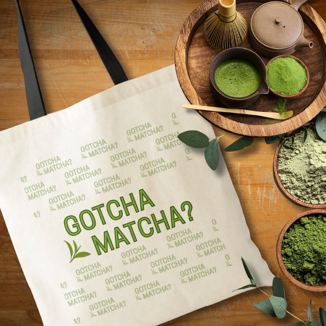 Bolsa Tote Gotcha Matcha?  (Criador carregado)