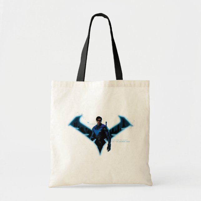 Bolsa Tote Gotham Knights Nightwing in Logo (Frente)