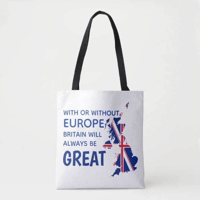Bolsa Tote GRÃ-BRETANHA excelente BREXIT EUROPA (Frente)