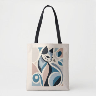 Bolsa Tote Graça Felina Abstrata