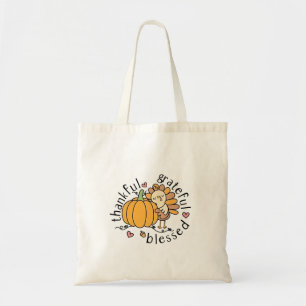 Bolsa Tote Graças Abençoado e Abençoado, Muito Engraçado