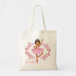 Bolsa Tote Graceful Brunette Ballerina 