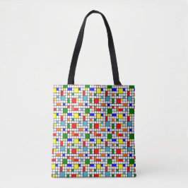 Bolsa Tote Grade Bauhaus