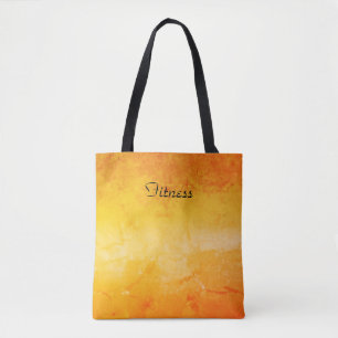 Bolsa Tote Gradient ombre coral blush beige limão macio desfo
