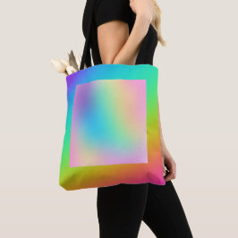 Bolsa Tote Gradiente Brilhante Brilhante