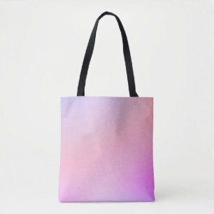 Bolsa Tote Gradiente Pastel de Algodão Doce Sonhador