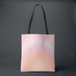 Bolsa Tote Gradiente Peach Fuzz<br><div class="desc">Design de gradiente - efeito aura - gradiente de fuzz de pêssego.</div>