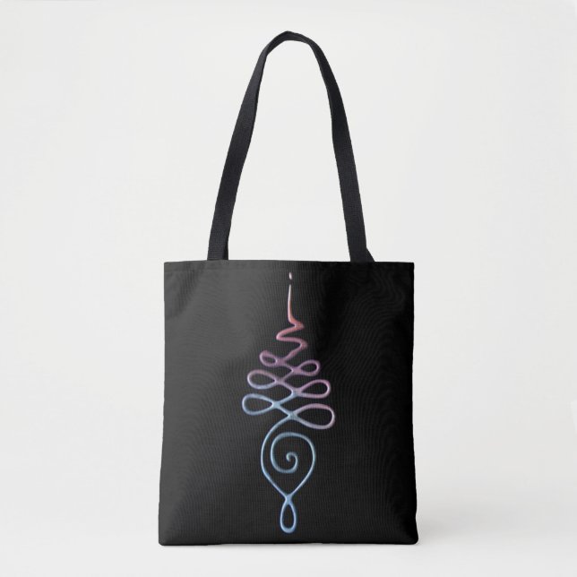 Bolsa Tote Gradiente Unalome  (Frente)
