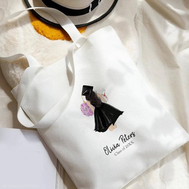 Bolsa Tote graduação, classe de 20XX, (Criador carregado)