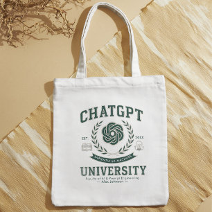 Bolsa Tote Graduação Personalizada Personalizada de ChatGPT P