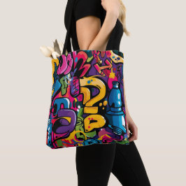 Bolsa Tote Graffiti Art