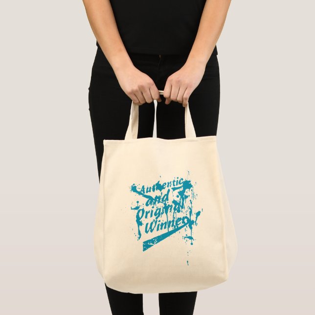 Bolsa Tote Graffiti Autêntico Original Vencedor Grunge Salpic (Frente (produto))