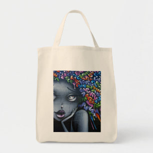 Bolsa Tote Graffiti de Fada Fofo