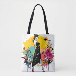 Bolsa Tote Graffiti Garden Muse Riso Double Sided🎨🌿