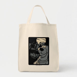 Bolsa Tote Gráfico assombrado Noir da mansão de Scooby-Doo