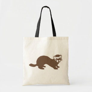 Bolsa Tote Gráfico bonito da doninha