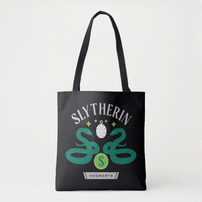 Bolsa Tote Gráfico de bloqueio de Cobra duplo do SLYTHERIN™ H (Frente)