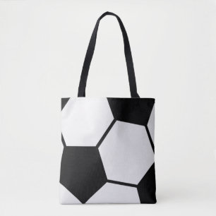Bolsa Tote Gráfico de Bola de Futebol Clássico Fã de Esportes