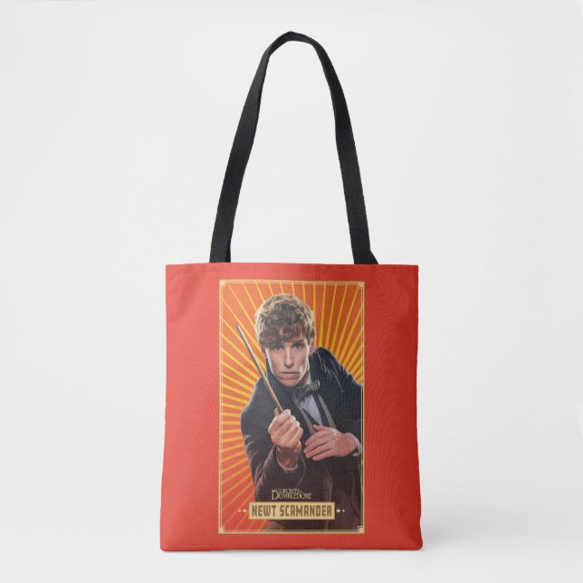 Bolsa Tote Gráfico de Caracteres Newt Scamander (Frente)