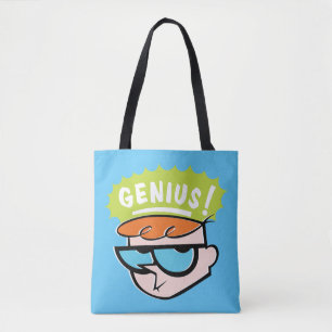 Bolsa Tote Gráfico de Chamada Dexter "Genius"