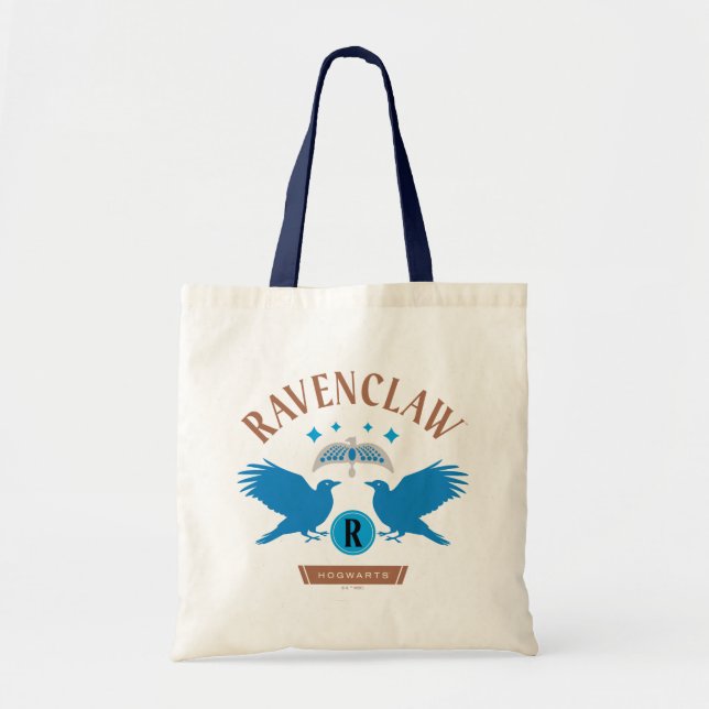 Bolsa Tote Gráfico de Diadem de Águia Dupla da RAVENCLAW™ Hou (Frente)
