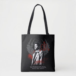 Bolsa Tote Gráfico de Grafite de Castiel sobrenatural