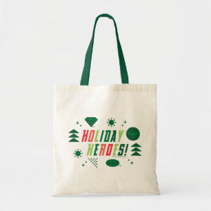 Bolsa Tote Gráfico de Heróis de Feriados da Liga da Justiç
