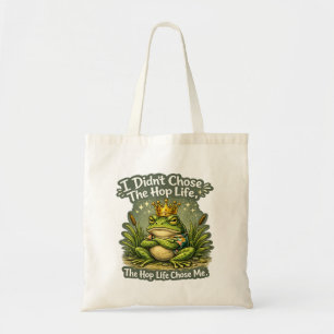 Bolsa Tote Gráfico de Meme de Sapo Engraçado