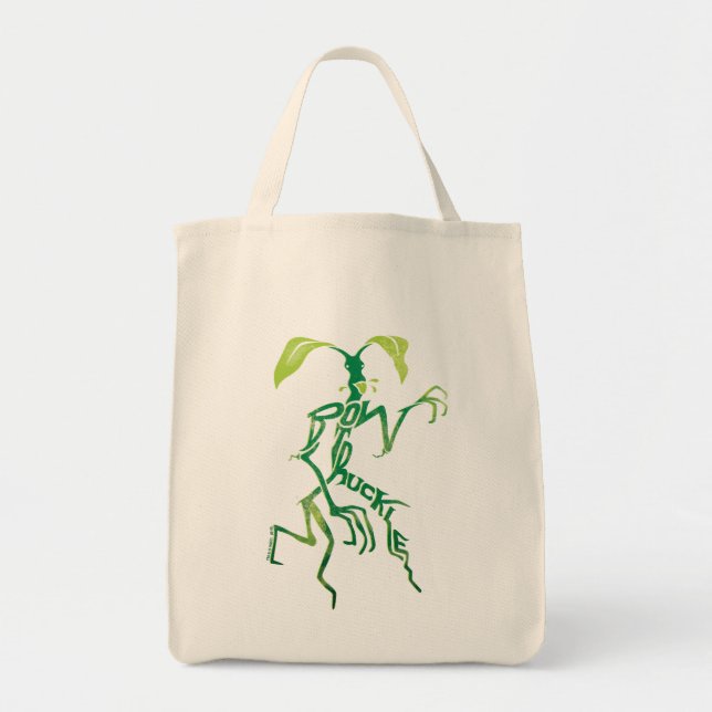Bolsa Tote Gráfico de Tipografia BOWTRUCKLE™ PICKETT™ (Frente)