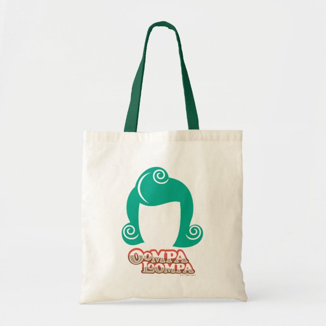 Bolsa Tote Gráfico do Cabelo Oompa Loompa (Frente)