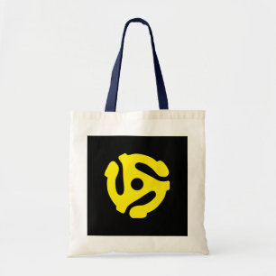 Bolsa Tote Gráfico do espaçador amarelo 45