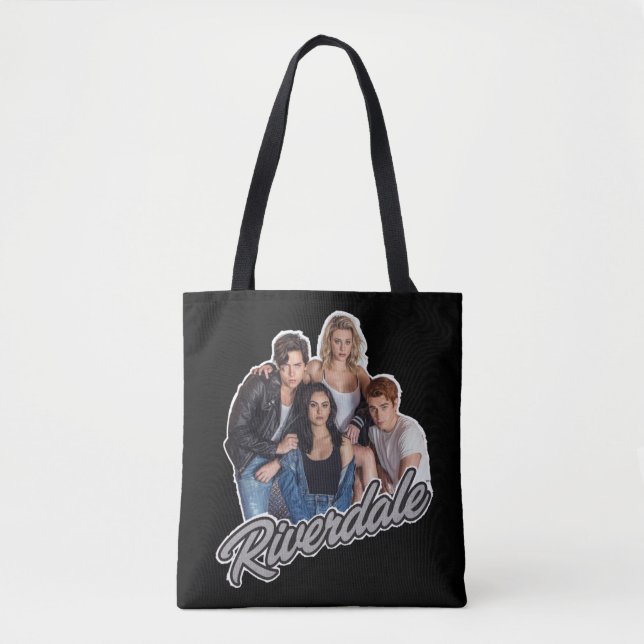 Bolsa Tote Gráfico do Grupo Riverdale Retro (Frente)