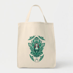 Bolsa Tote Gráfico ornamentado de Aquaman   Mera
