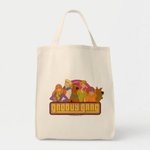 Bolsa Tote "Gráfico retro dos desenhos animados do grupo