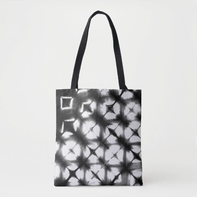 Bolsa Tote Gráfico Shibori I (Frente)