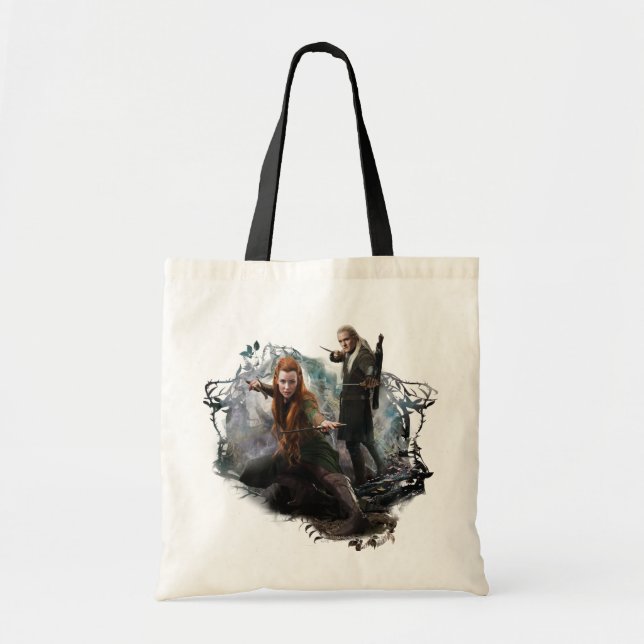 Bolsa Tote Gráfico TAURIEL™ e LEGOLAS GREENLEAF™ (Frente)